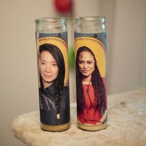 One of a Kind Female Filmmaker Devotional Pillar Candles